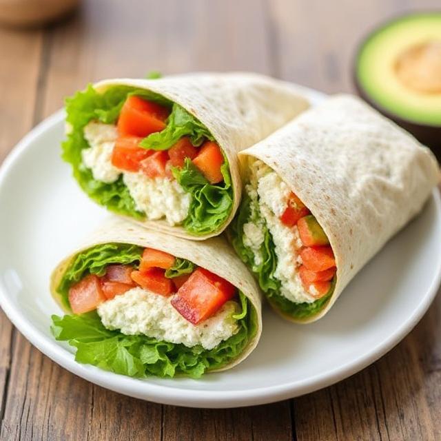 High-Protein Cottage Cheese Wraps